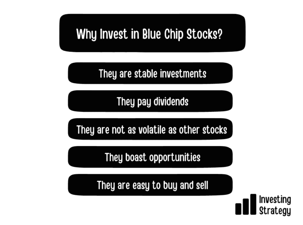 Why invest in blue chip stocks