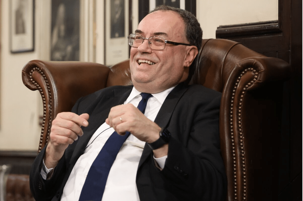 Bank of England Governor Andrew Bailey