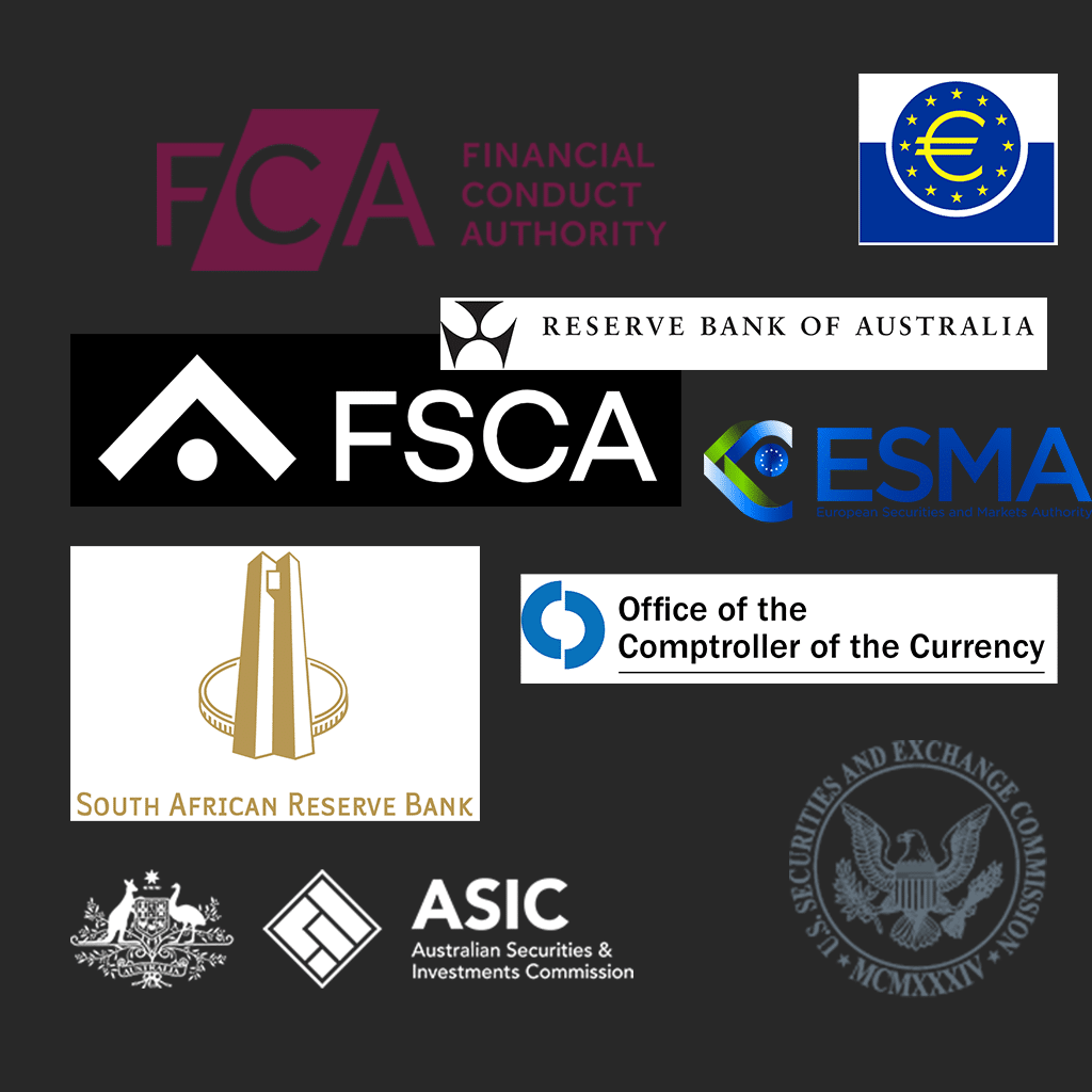 Regulatory bodies around the world and their logos
